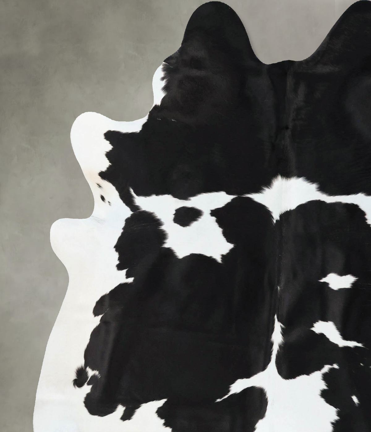Black and White Cowhide Rug #B24084