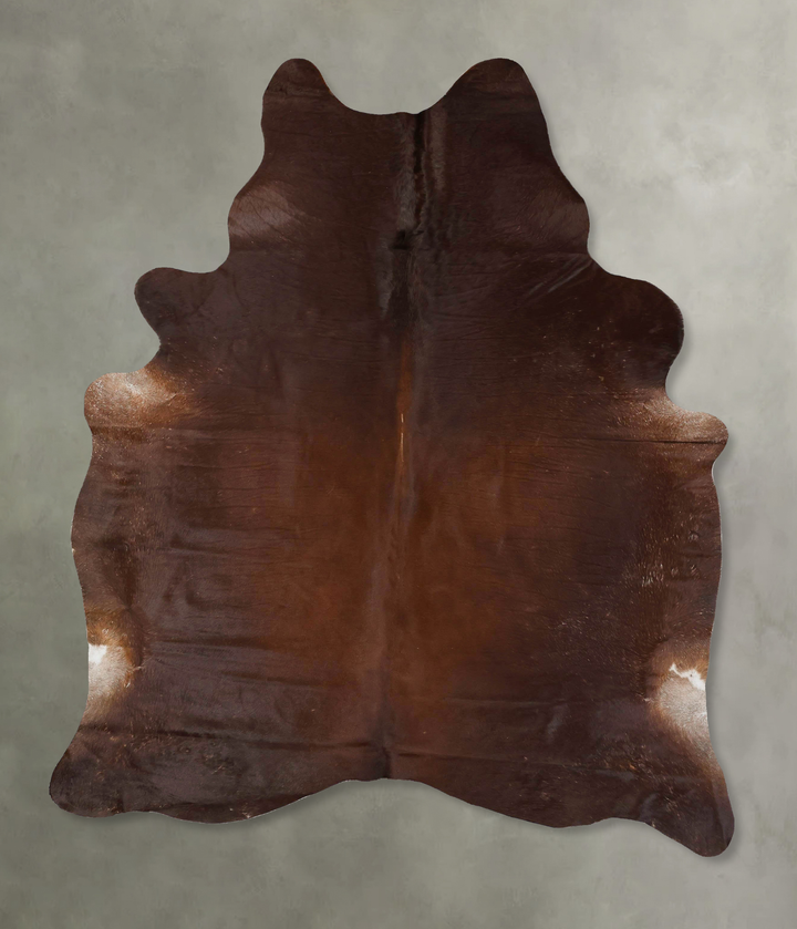 Warm Caramel XX-Large Brazilian Cowhide Rug 8'7"H x 6'0"W #B24098 by Hudson Hides