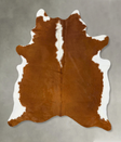 Hereford X-Large Brazilian Cowhide Rug 7'2"H x 6'0"W #B24157 by Hudson Hides