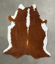 Hereford X-Large Brazilian Cowhide Rug 7'4"H x 6'4"W #B24178 by Hudson Hides