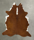 Hereford X-Large Brazilian Cowhide Rug 7'5"H x 6'6"W #B24179 by Hudson Hides