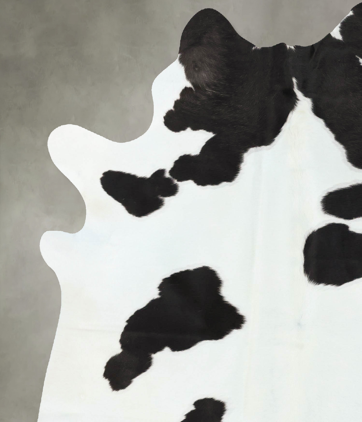 Black and White Cowhide Rug #B24183