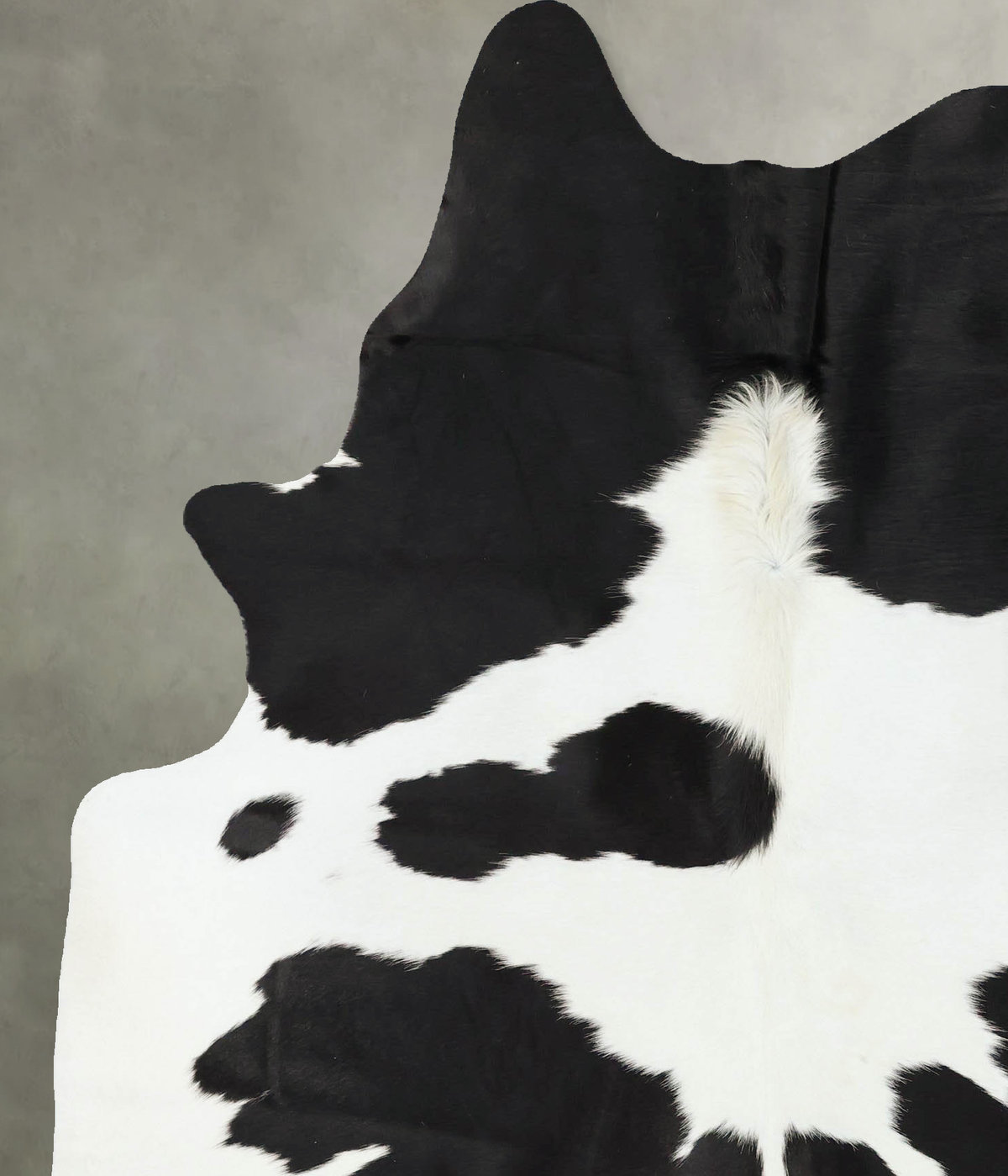 Black and White Cowhide Rug #B24184