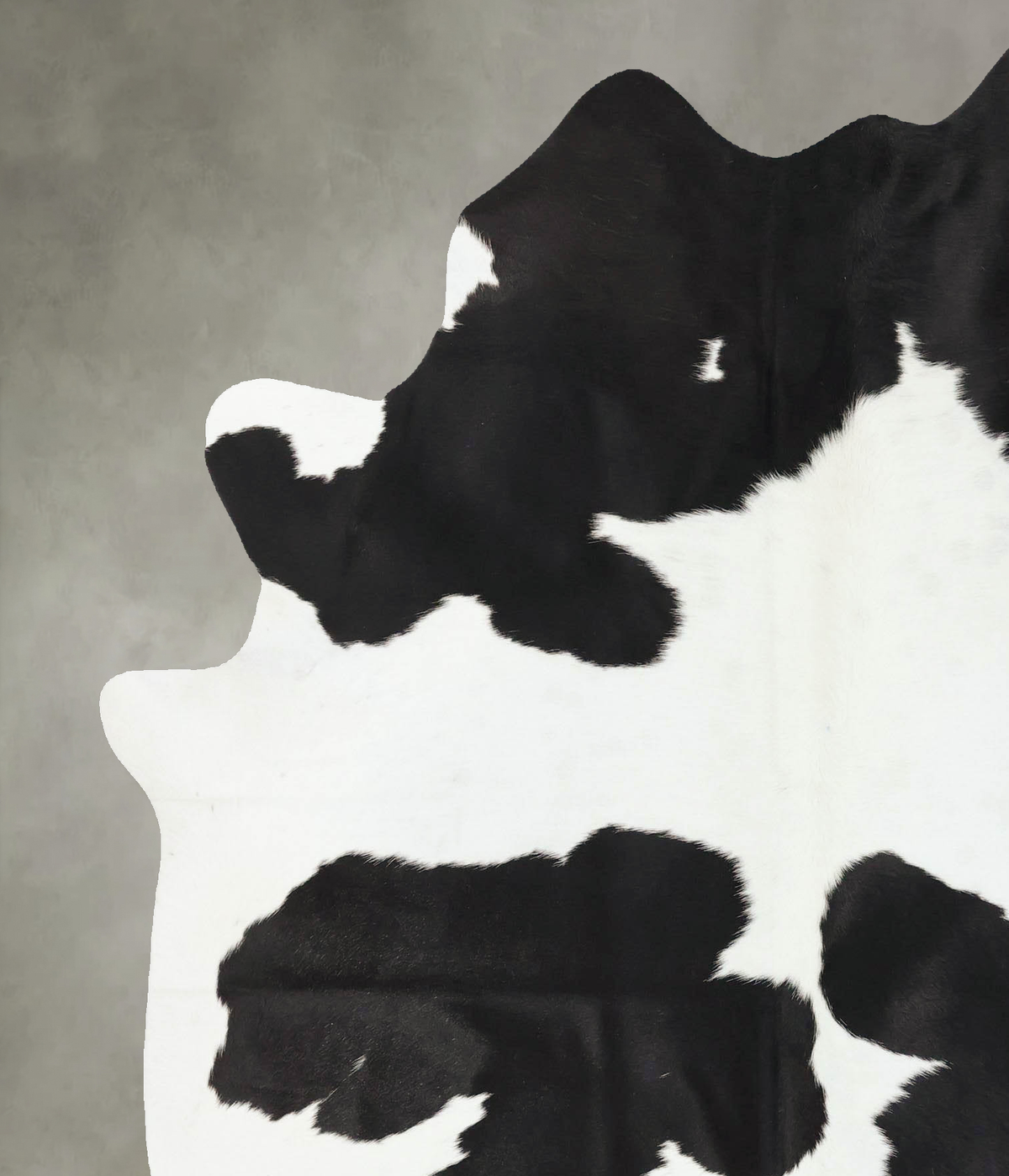 Black and White Cowhide Rug #B24188