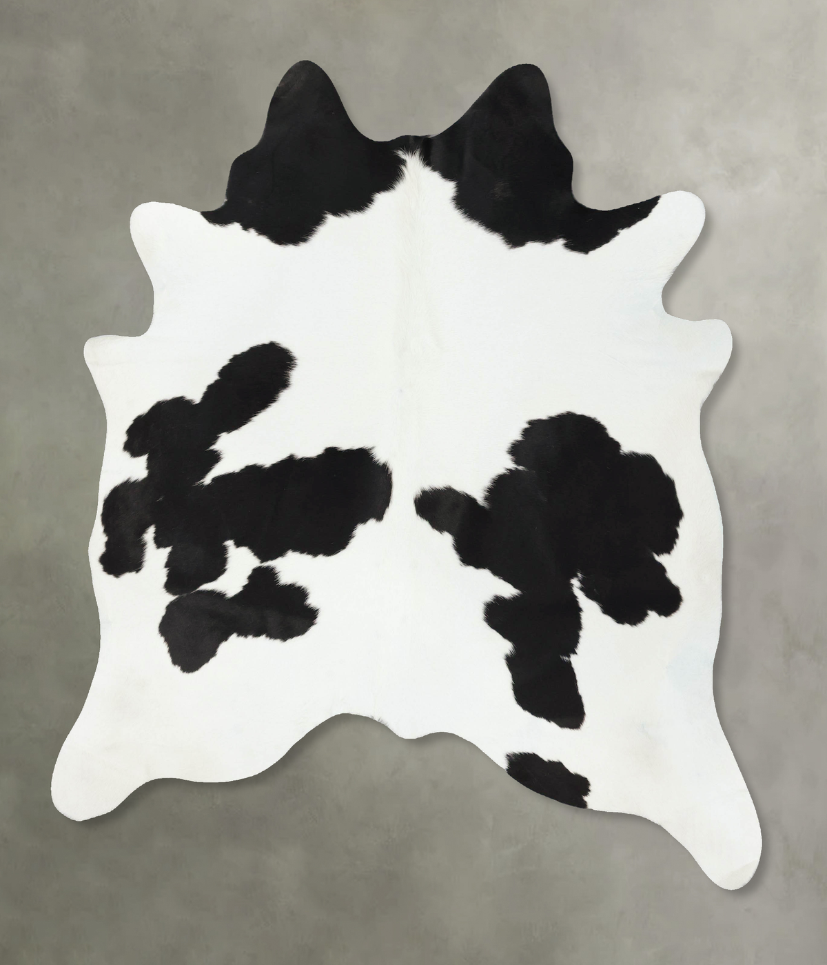 Black and White Cowhide Rug #B24191