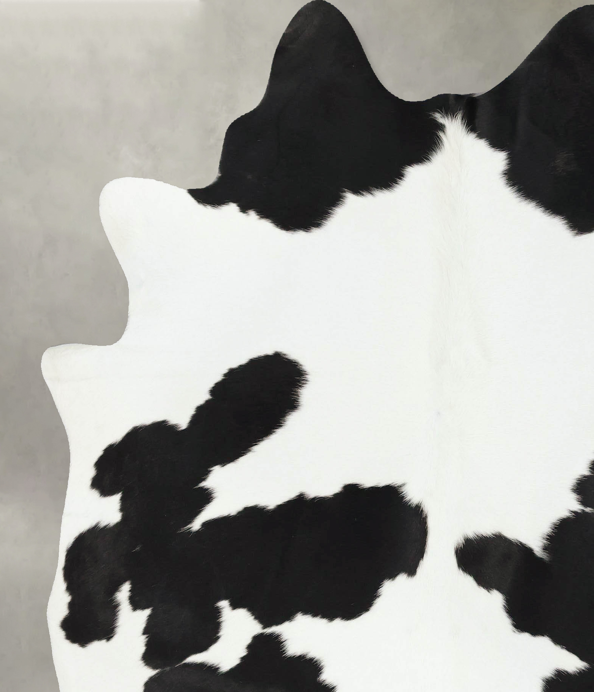 Black and White Cowhide Rug #B24191