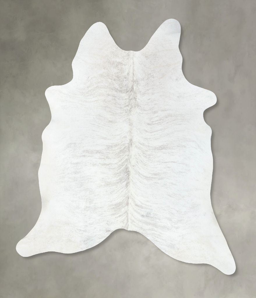 Grey Brindle XX-Large Brazilian Cowhide Rug 8'2"H x 6'7"W #B24202 by Hudson Hides