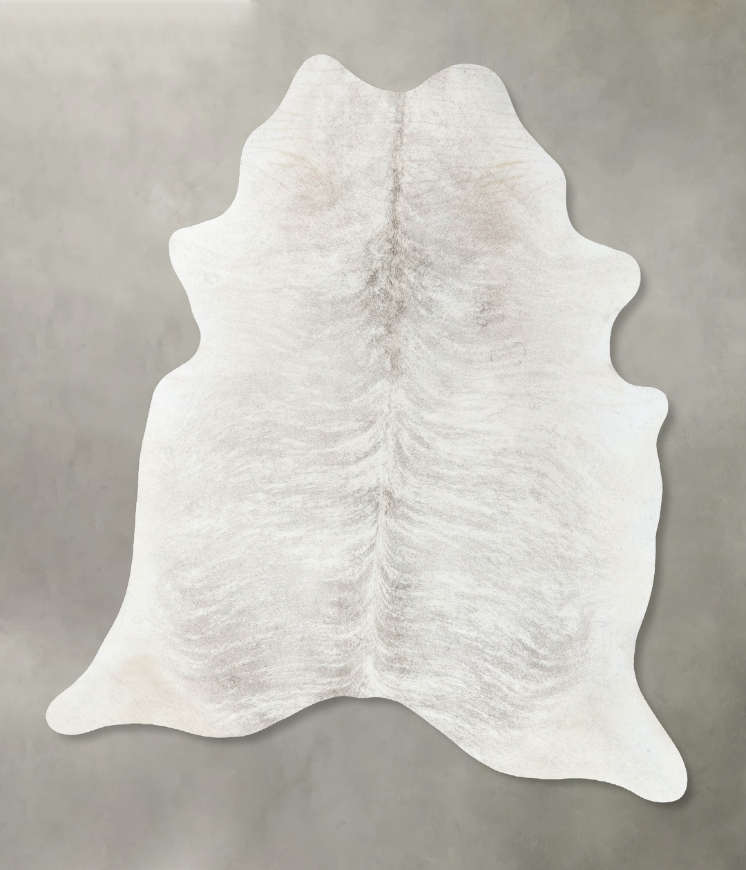 Grey Brindle X-Large Brazilian Cowhide Rug 7'9"H x 6'4"W #B24205 by Hu