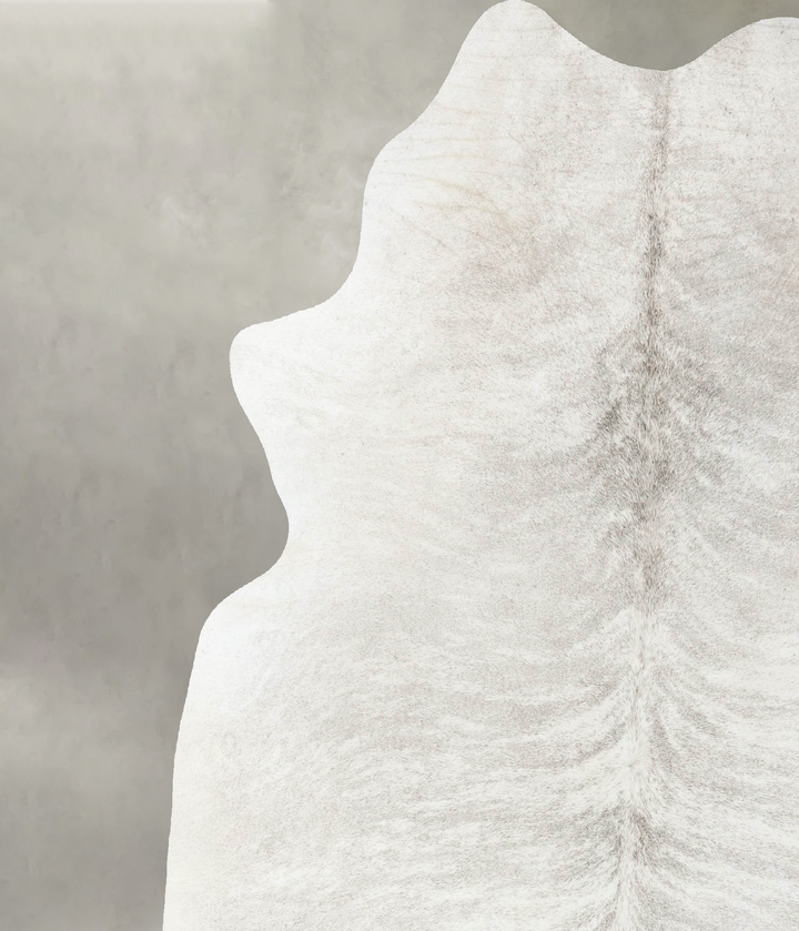 Grey Brindle X-Large Brazilian Cowhide Rug 7'9"H x 6'4"W #B24205 by Hudson Hides