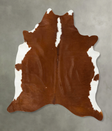 Hereford X-Large Brazilian Cowhide Rug 7'6"H x 6'4"W #B24271 by Hudson Hides