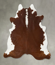 Hereford X-Large Brazilian Cowhide Rug 7'2"H x 6'6"W #B24288 by Hudson Hides