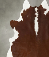 Hereford X-Large Brazilian Cowhide Rug 7'2"H x 6'6"W #B24288 by Hudson Hides