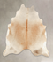 Beige XX-Large Brazilian Cowhide Rug 8'3