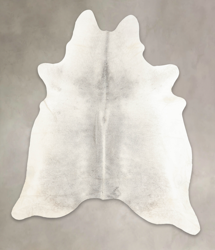 Medium Grey XX-Large Brazilian Cowhide Rug 8'9"H x 7'1"W #B2433 by Hudson Hides