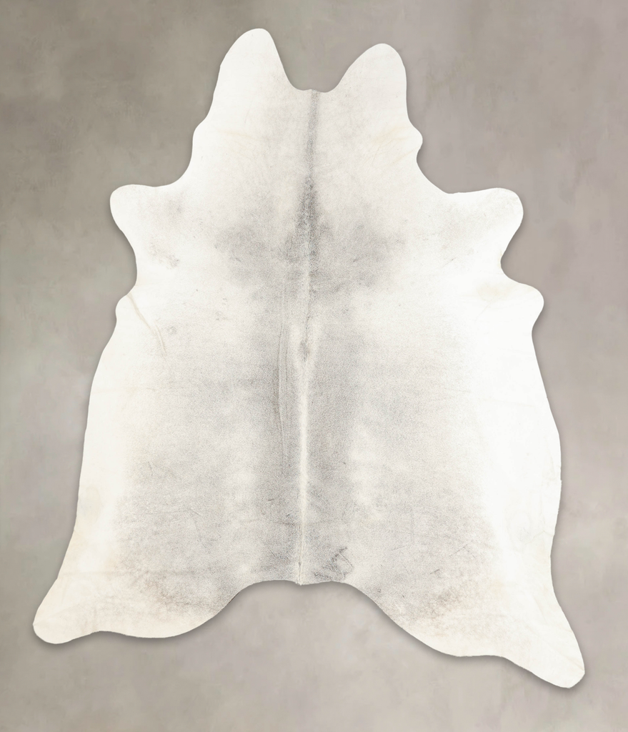 Medium Grey XX-Large Brazilian Cowhide Rug 8'9"H x 7'1"W #B2433 by Hudson Hides