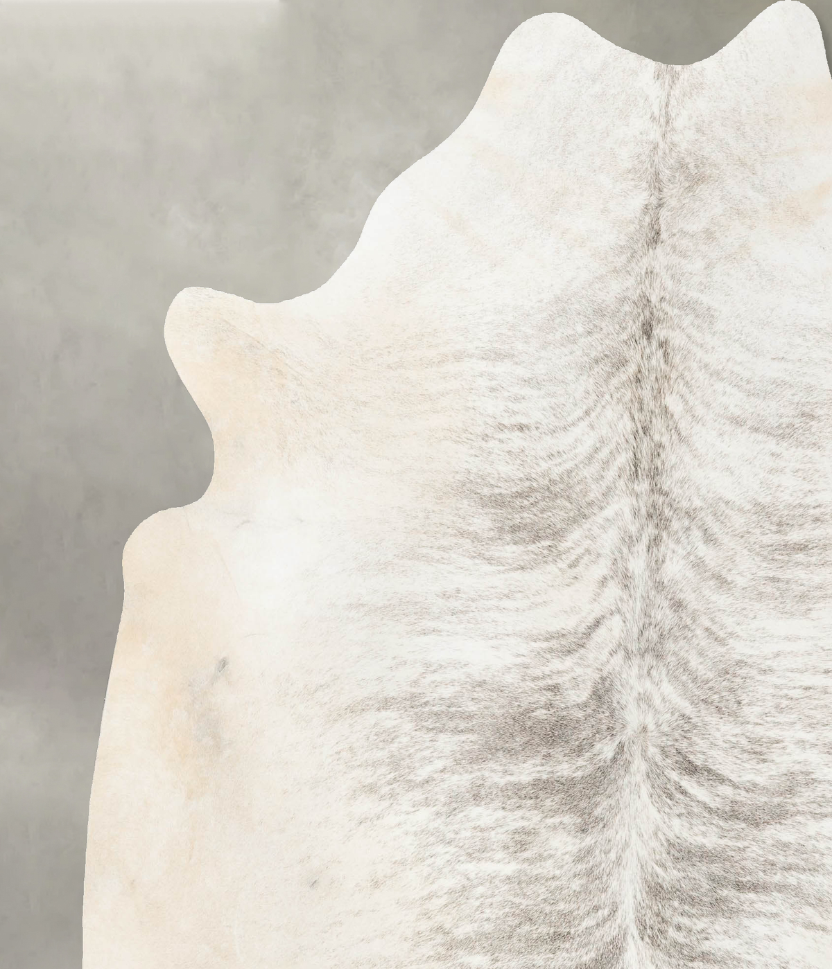Grey Brindle X-Large Brazilian Cowhide Rug 7'4"H x 6'8"W #B24332 by Hudson Hides