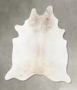Light Brindle XX-Large Brazilian Cowhide Rug 8'8"H x 6'7"W #B24333 by Hudson Hides
