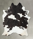 Black and White XX-Large Brazilian Cowhide Rug 8'5"H x 6'6"W #B24335 by Hudson Hides