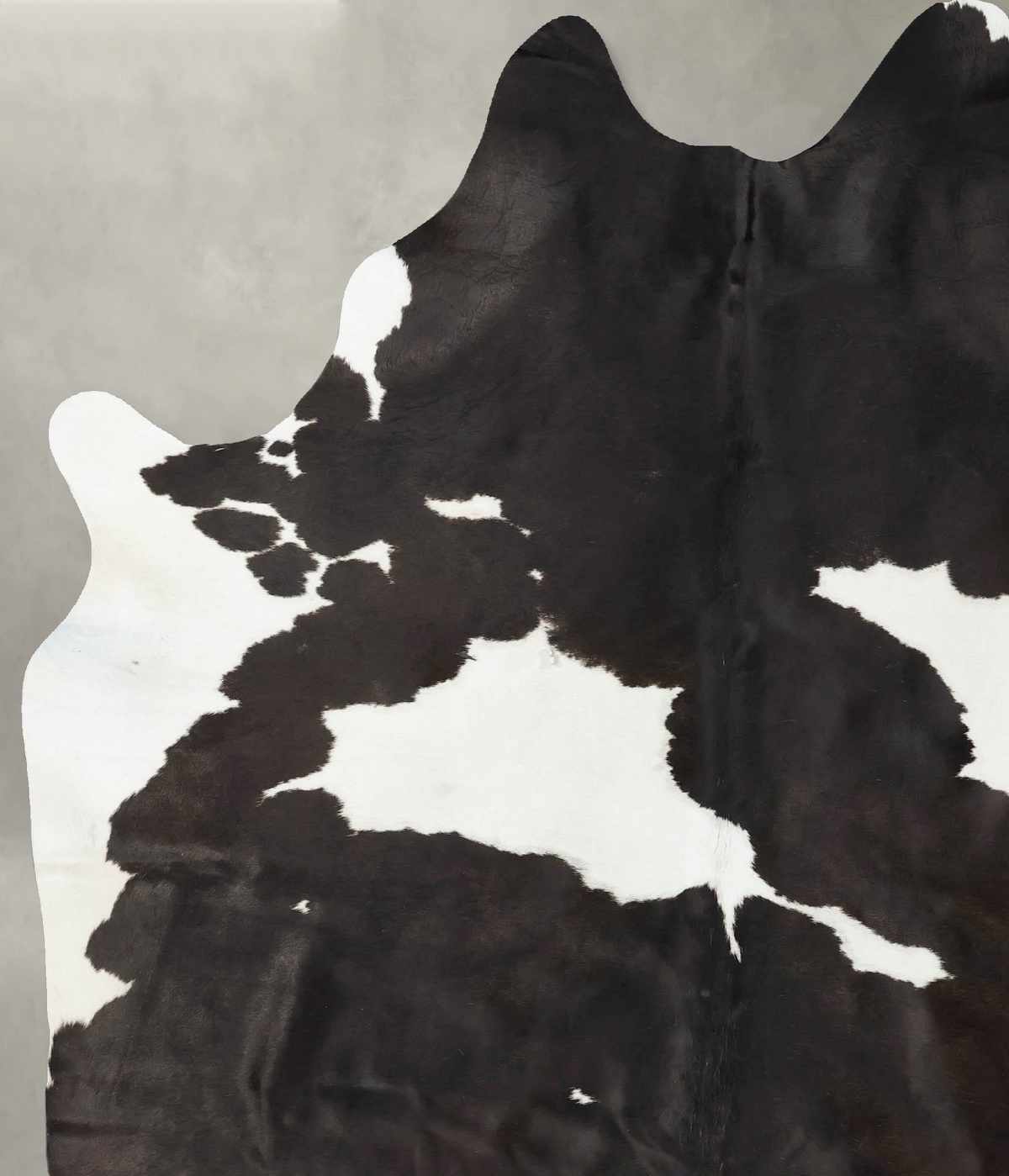 Black and White XX-Large Brazilian Cowhide Rug 8'5"H x 6'6"W #B24335 by Hudson Hides