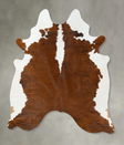 Hereford XX-Large Brazilian Cowhide Rug 7'8"H x 6'8"W #B24377 by Hudson Hides