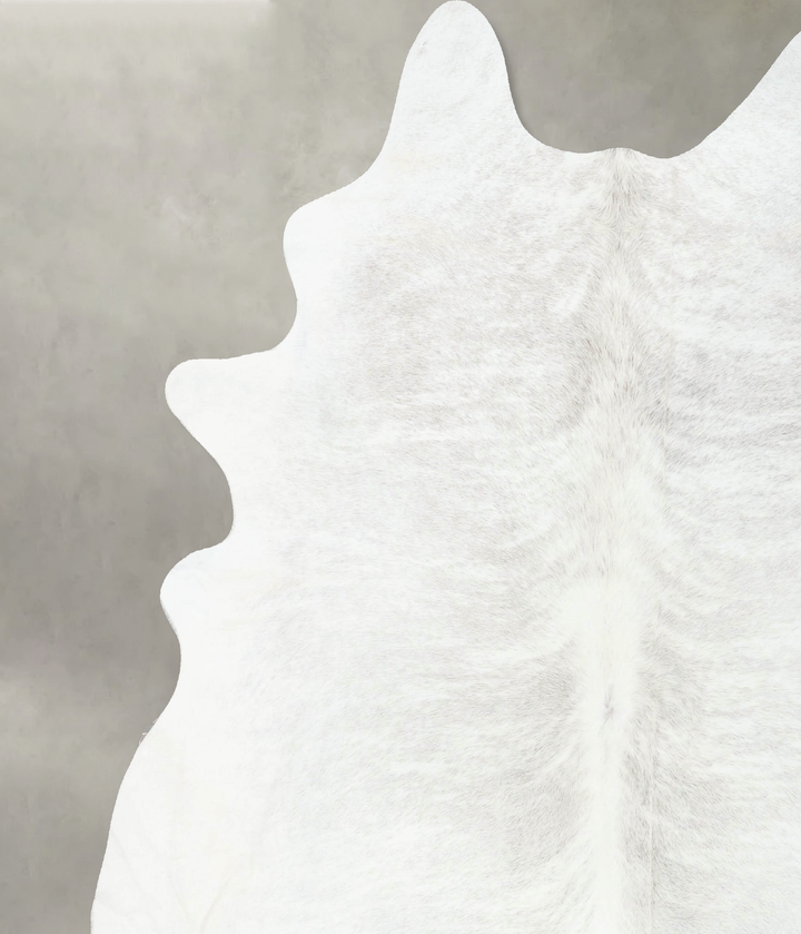 Grey Brindle XX-Large Brazilian Cowhide Rug 8'6"H x 7'2"W #B24389 by Hudson Hides