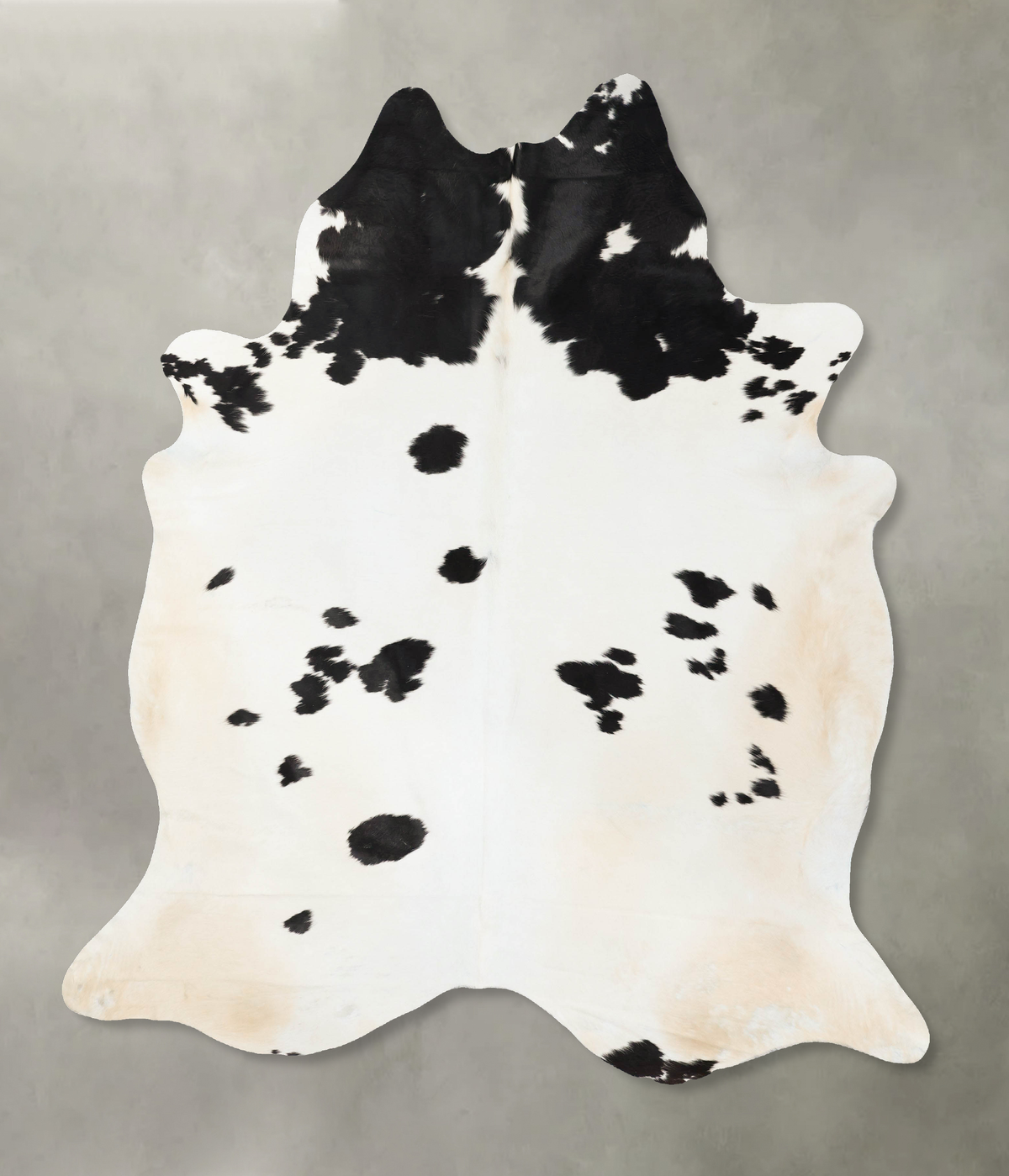 Black and White Cowhide Rug #B24420