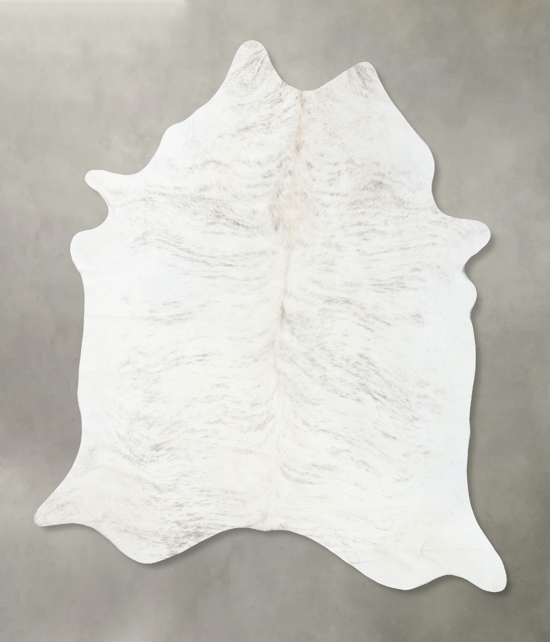 Grey Brindle XX-Large Brazilian Cowhide Rug 8'4"H x 6'10"W #B24424 by 