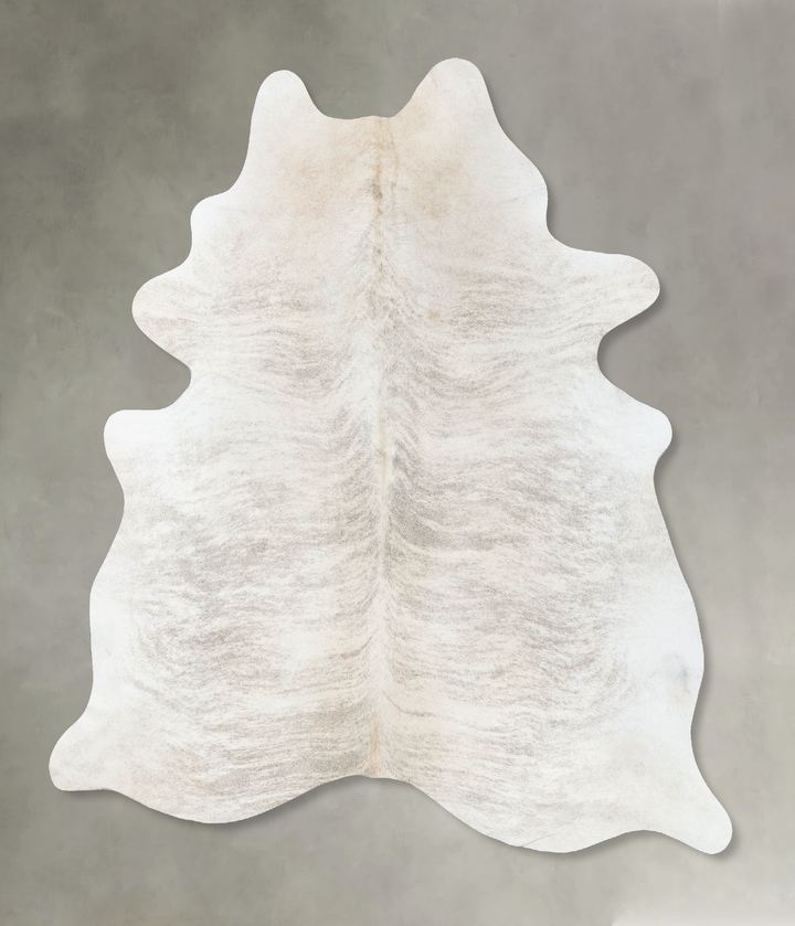 Grey Brindle XX-Large Brazilian Cowhide Rug 7'11"H x 6'7"W #B24425 by Hudson Hides