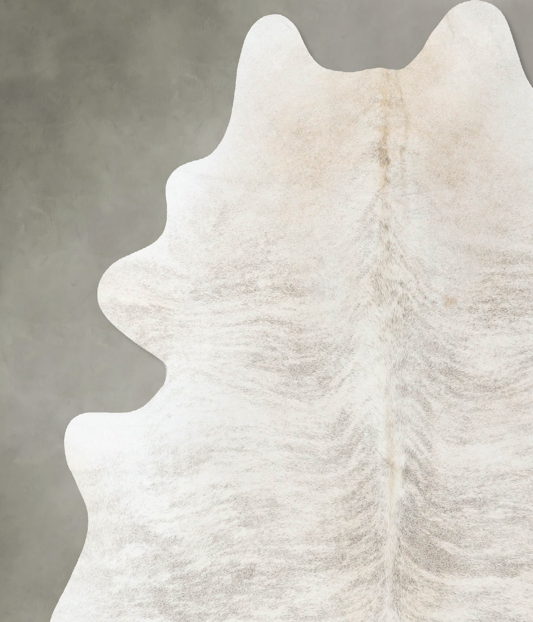 Grey Brindle XX-Large Brazilian Cowhide Rug 7'11"H x 6'7"W #B24425 by 