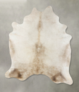 Champagne XX-Large Brazilian Cowhide Rug 7'11"H x 6'5"W #B24449 by Hudson Hides