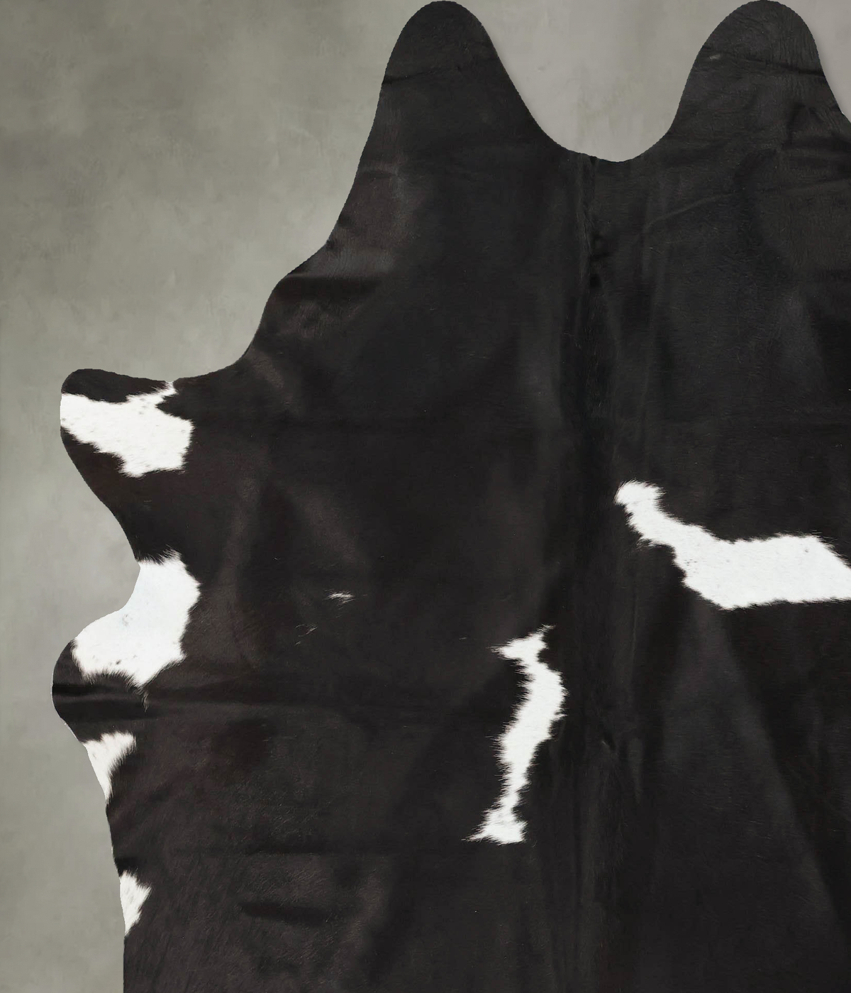 Black and White Cowhide Rug #B24473