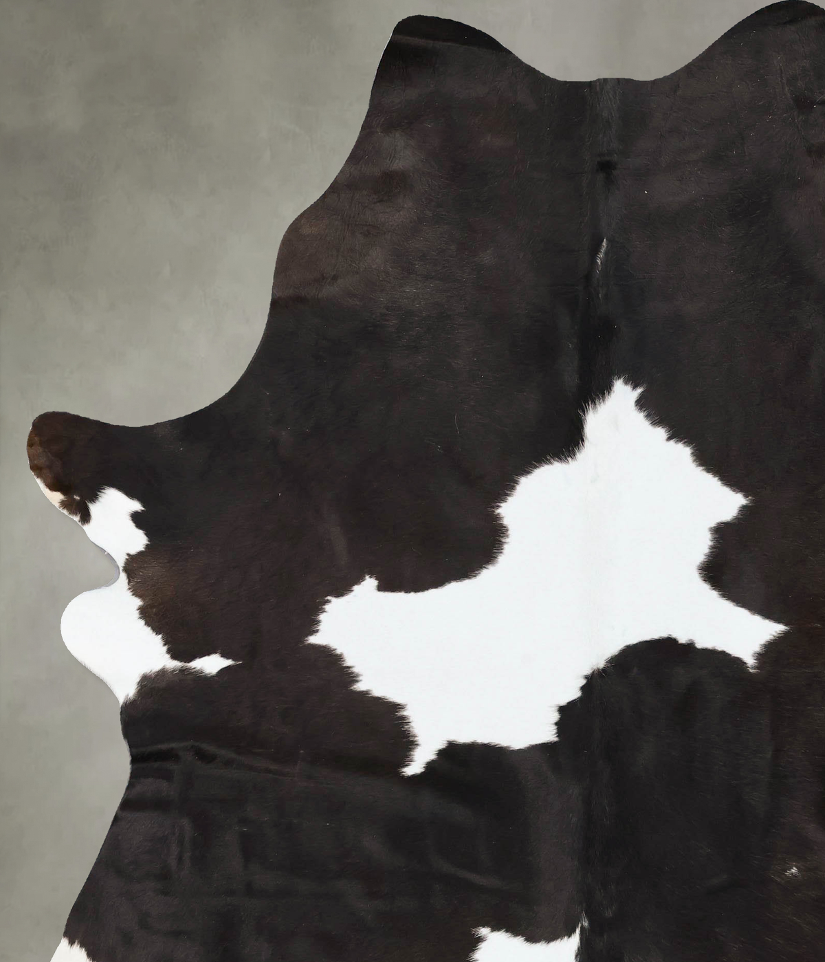 Black and White Cowhide Rug #B24476