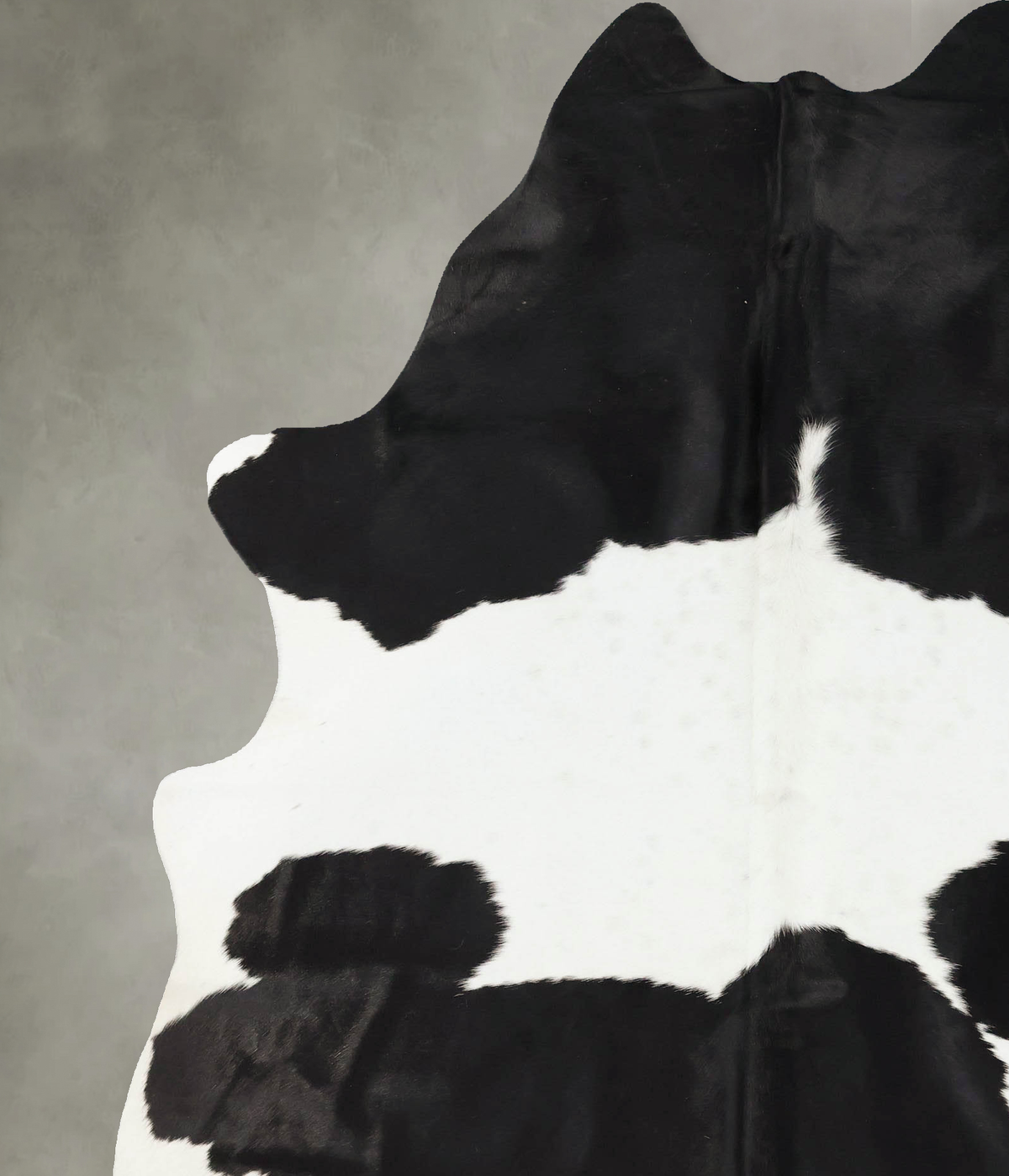 Black and White Cowhide Rug #B24479