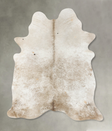 Taupe Large Brazilian Cowhide Rug 6'11"H x 5'7"W #B24500 by Hudson Hides