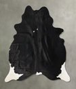 Black and White XX-Large Brazilian Cowhide Rug 8'3"H x 6'11"W #B24517 by Hudson Hides
