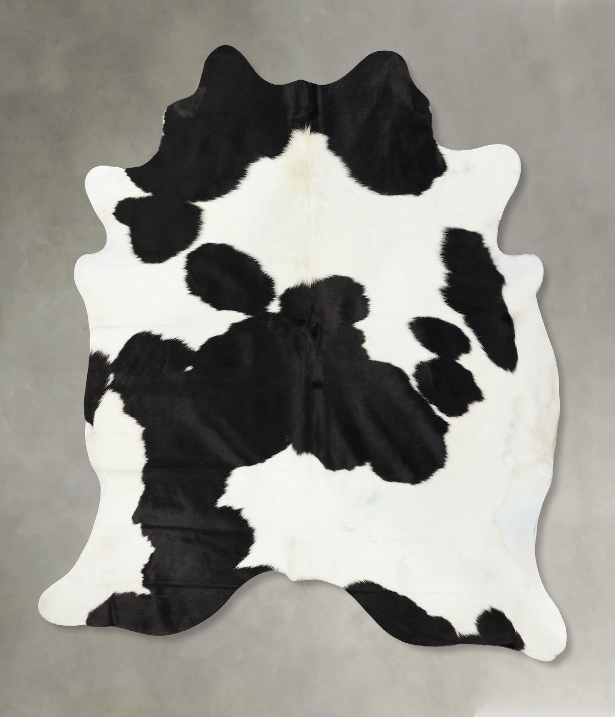 Black and White Cowhide Rug #B24532