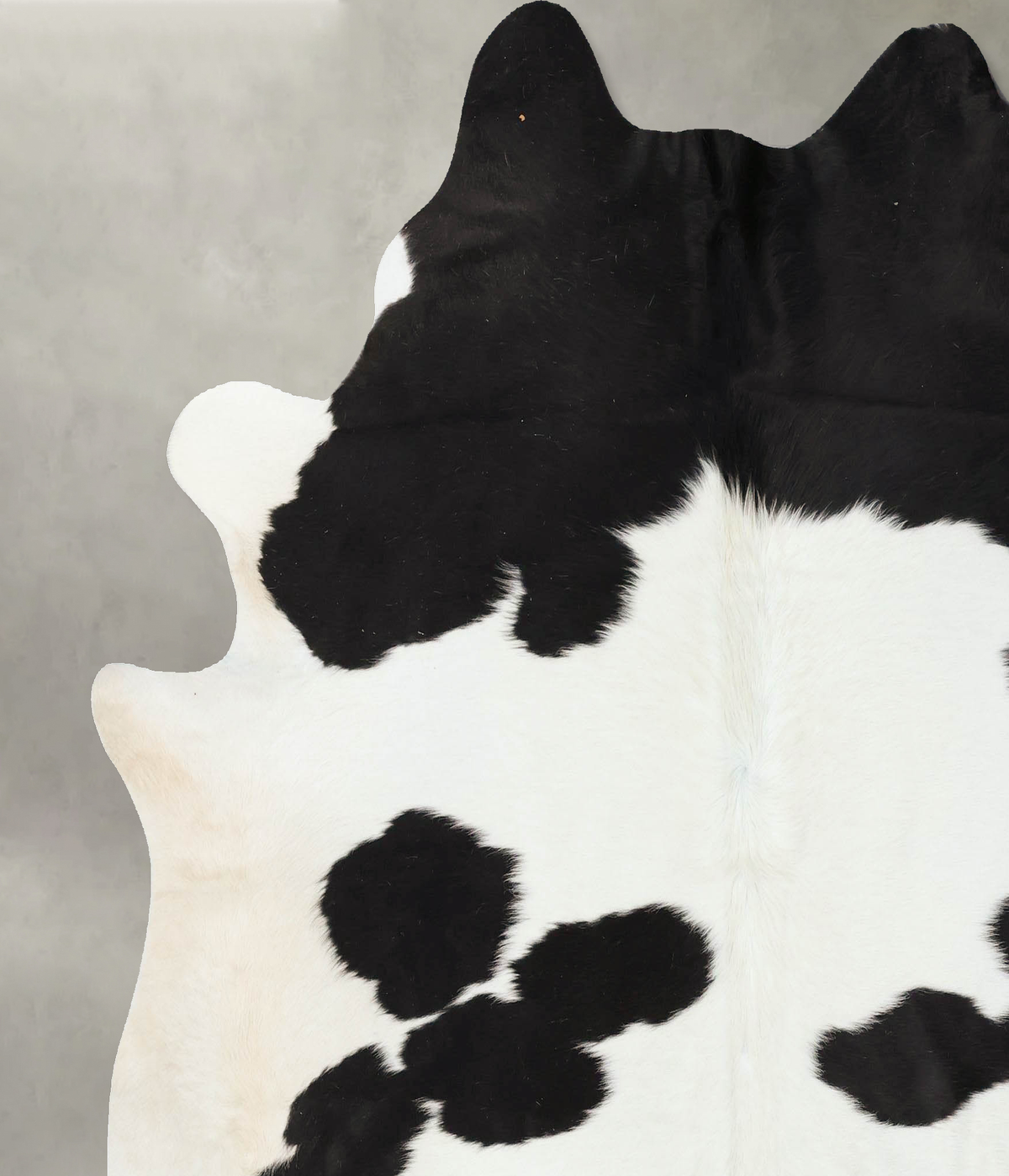 Black and White Cowhide Rug #B24549