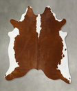 Hereford XX-Large Brazilian Cowhide Rug 7'9"H x 7'4"W #B24577 by Hudson Hides