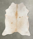 Light Caramel X-Large Brazilian Cowhide Rug 7'4"H x 5'11"W #B24578 by Hudson Hides