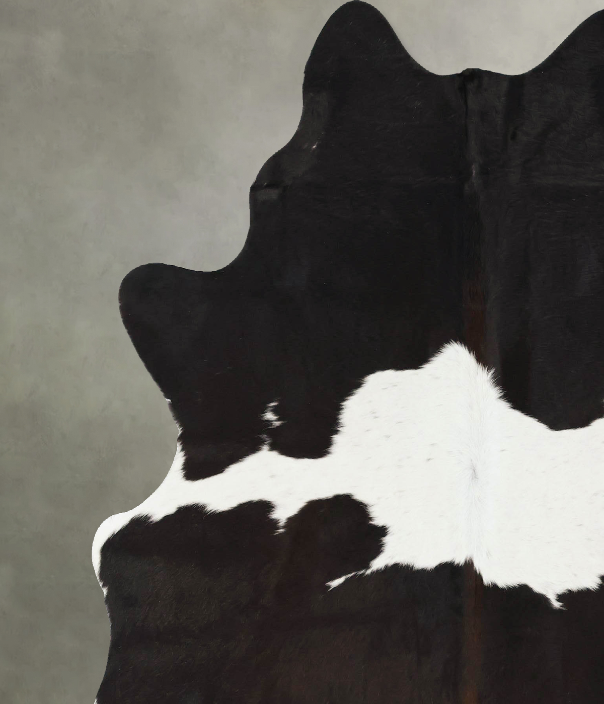 Black and White Cowhide Rug #B24615
