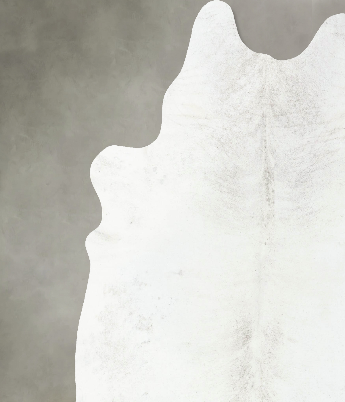 Light Grey XX-Large Brazilian Cowhide Rug 7'9"H x 6'10"W #B24639 by Hudson Hides