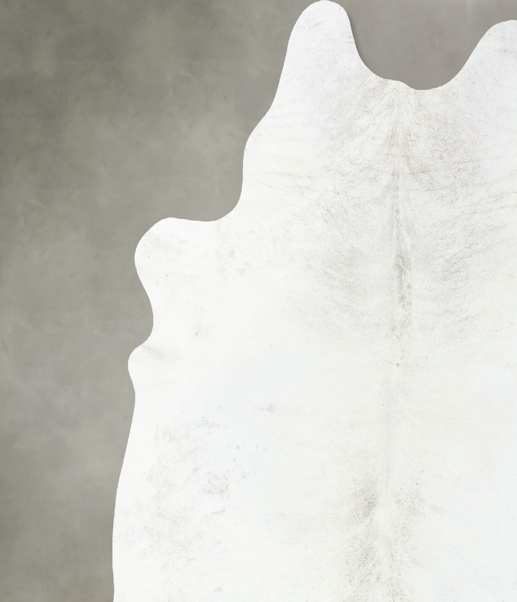 Light Grey Cowhide Rug #B24639