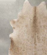 Taupe X-Large Brazilian Cowhide Rug 7'2"H x 6'9"W #B24668 by Hudson Hides