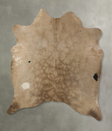 Taupe X-Large Brazilian Cowhide Rug 6'9"H x 6'0"W #B24670 by Hudson Hides