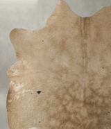 Taupe X-Large Brazilian Cowhide Rug 6'9"H x 6'0"W #B24670 by Hudson Hides