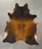 Warm Caramel X-Large Brazilian Cowhide Rug 7'6