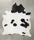 Black and White XX-Large Brazilian Cowhide Rug 8'4"H x 6'0"W #B24737 by Hudson Hides