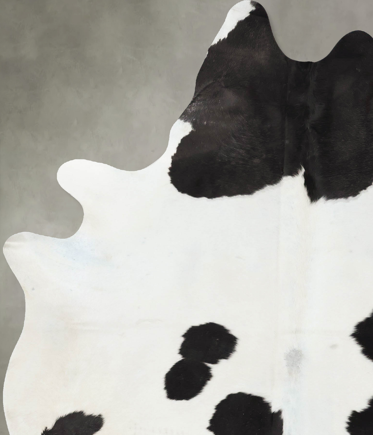 Black and White Cowhide Rug #B24737