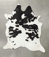 Black and White XX-Large Brazilian Cowhide Rug 8'4"H x 6'2"W #B24749 by Hudson Hides