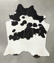 Black and White X-Large Brazilian Cowhide Rug 7'9"H x 6'4"W #B24776 by Hudson Hides
